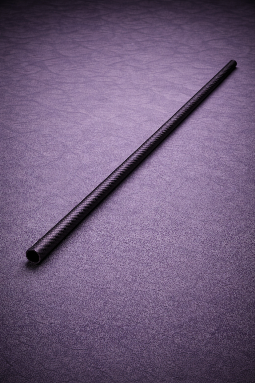 3K Carbon Fiber Tube 6x4x1000mm (Roll Wrapped) 3K Carbon Fiber Tube 6x4x1000mm (Roll Wrapped) - Image 1
